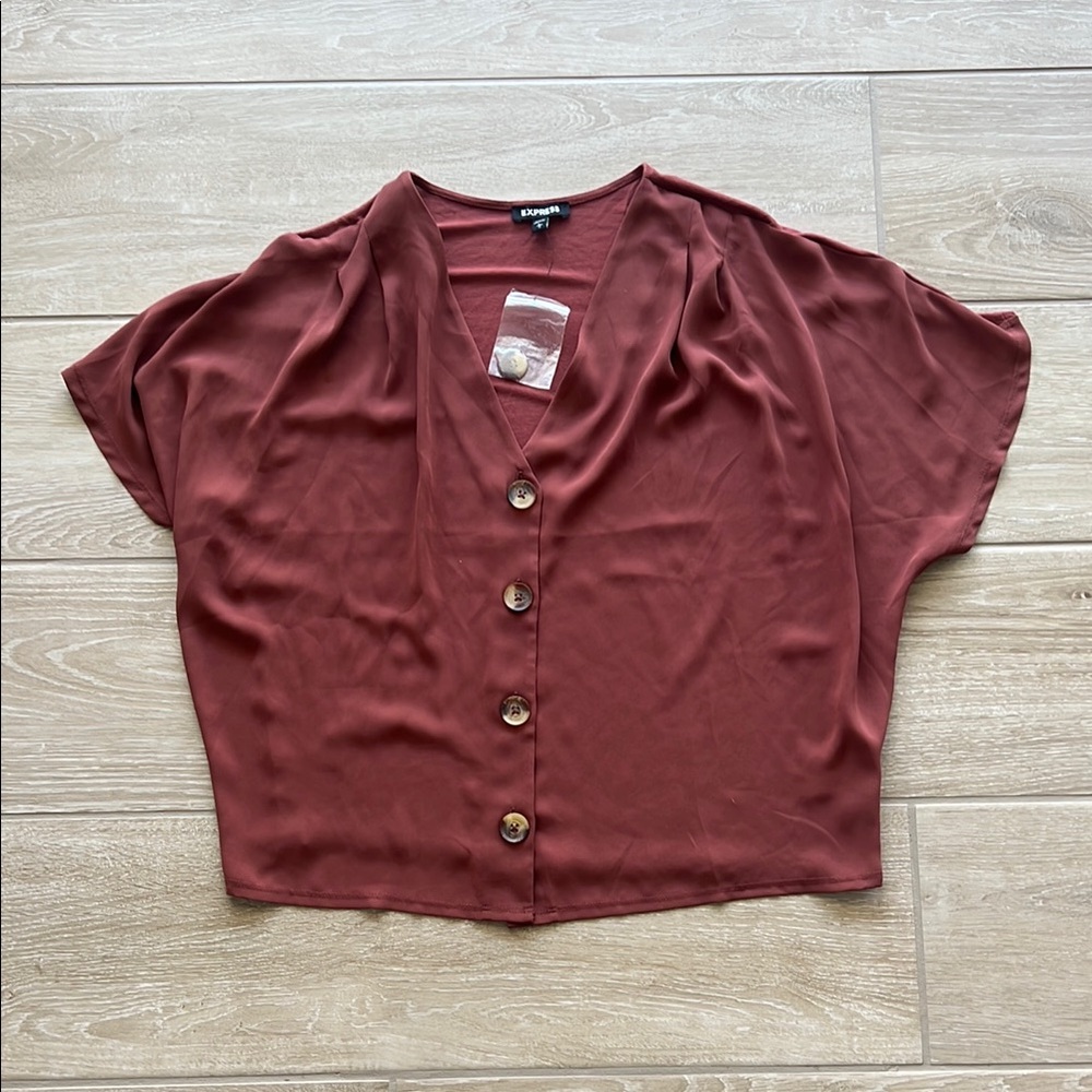Express Women's Button-Up Top